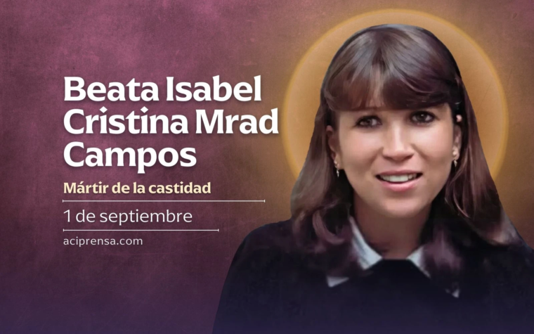Hoy se recuerda a la Beata Isabel Cristina Mrad Campos, mártir de la castidad