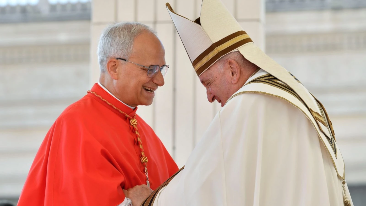 Un día como hoy, en el 2023, Francisco creó cardenal al Papa León