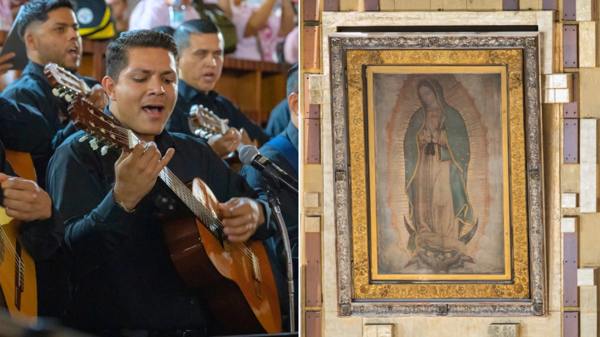 Participa en la serenata a la Virgen de Guadalupe en su basílica de México este 12 de diciembre