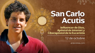 Hoy celebramos a San Carlo Acutis, el apóstol de internet, modelo para la juventud