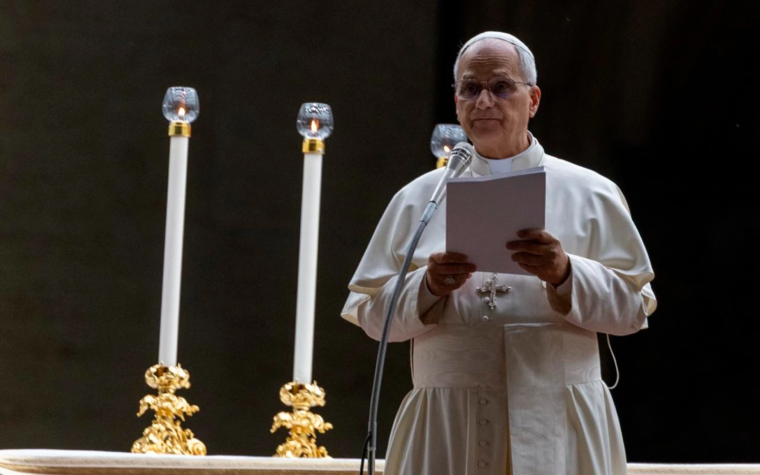 Meditación del Papa León XIV durante el rezo del Santo Rosario por la paz