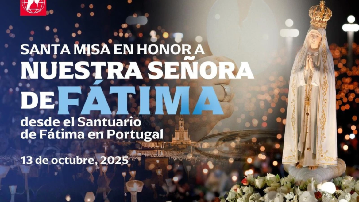 EN VIVO | Santa Misa desde el Santuario de Fátima en honor a las apariciones de la Virgen