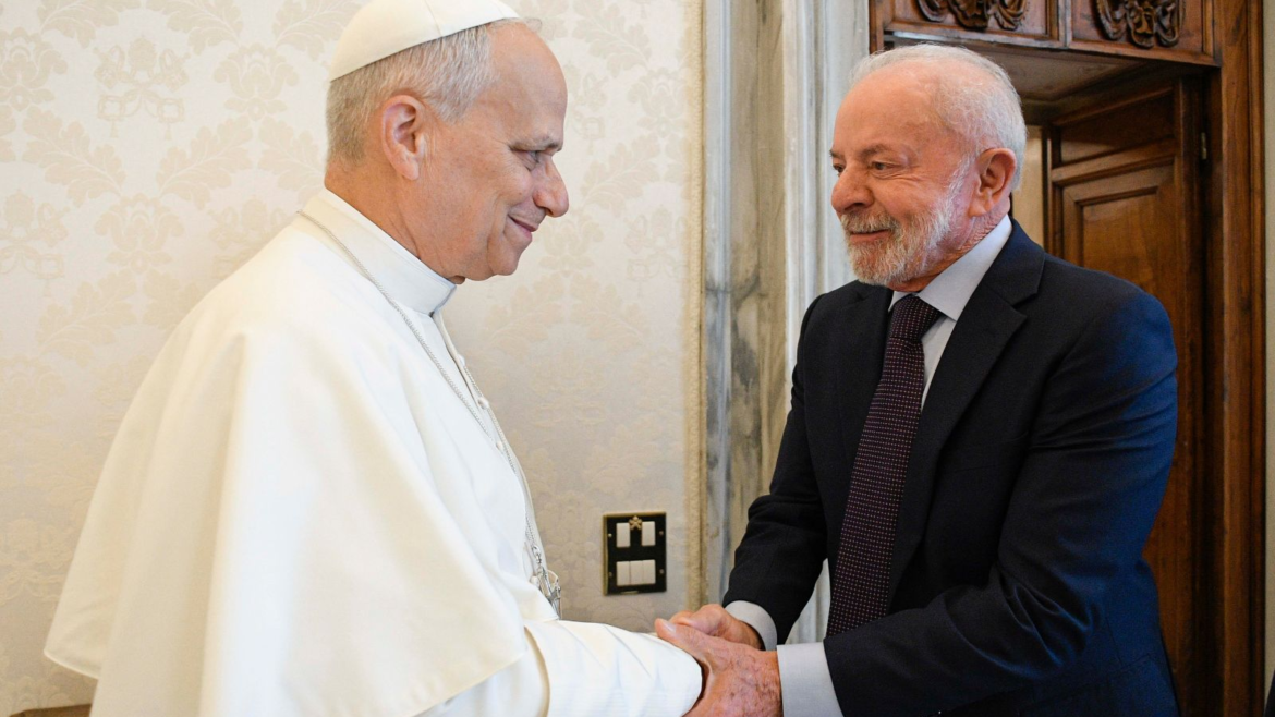 Lula pide al Papa León XIV crear un “movimiento de indignación contra la desigualdad”