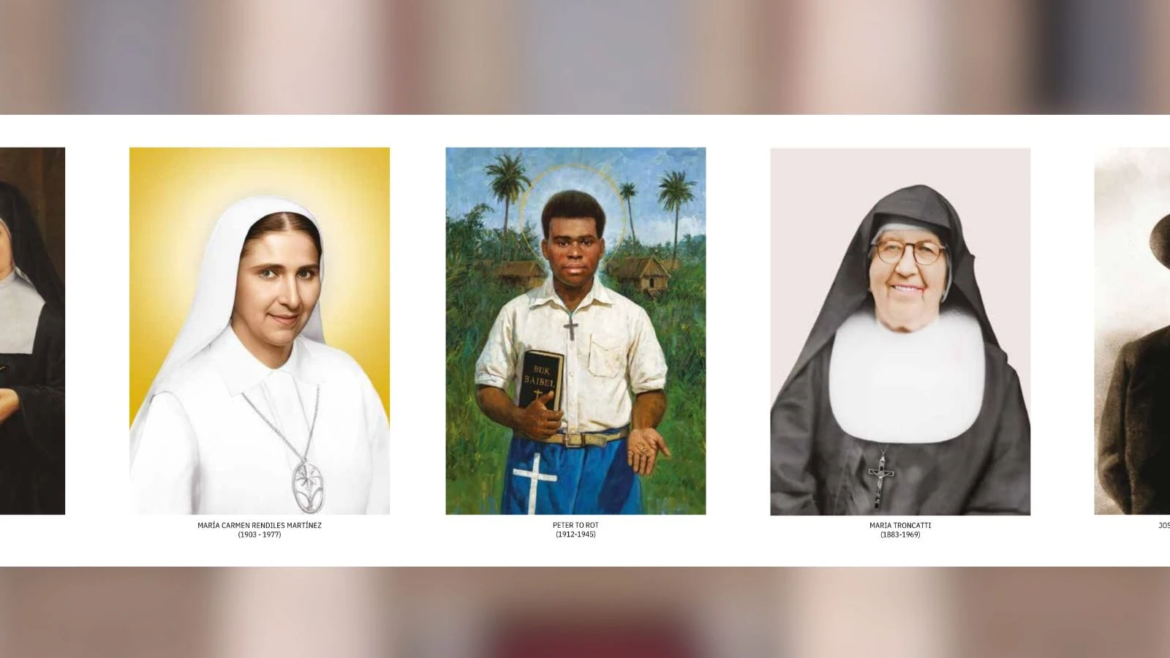 FOTOS: Los retratos oficiales de los 7 futuros santos que serán canonizados este domingo