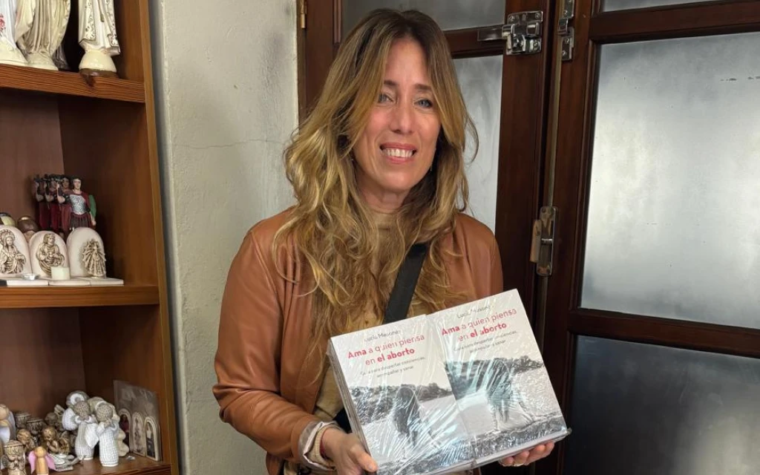 Transformar el dolor en misión: Lucía Mesones presenta el libro “Ama a quien piensa en el aborto”