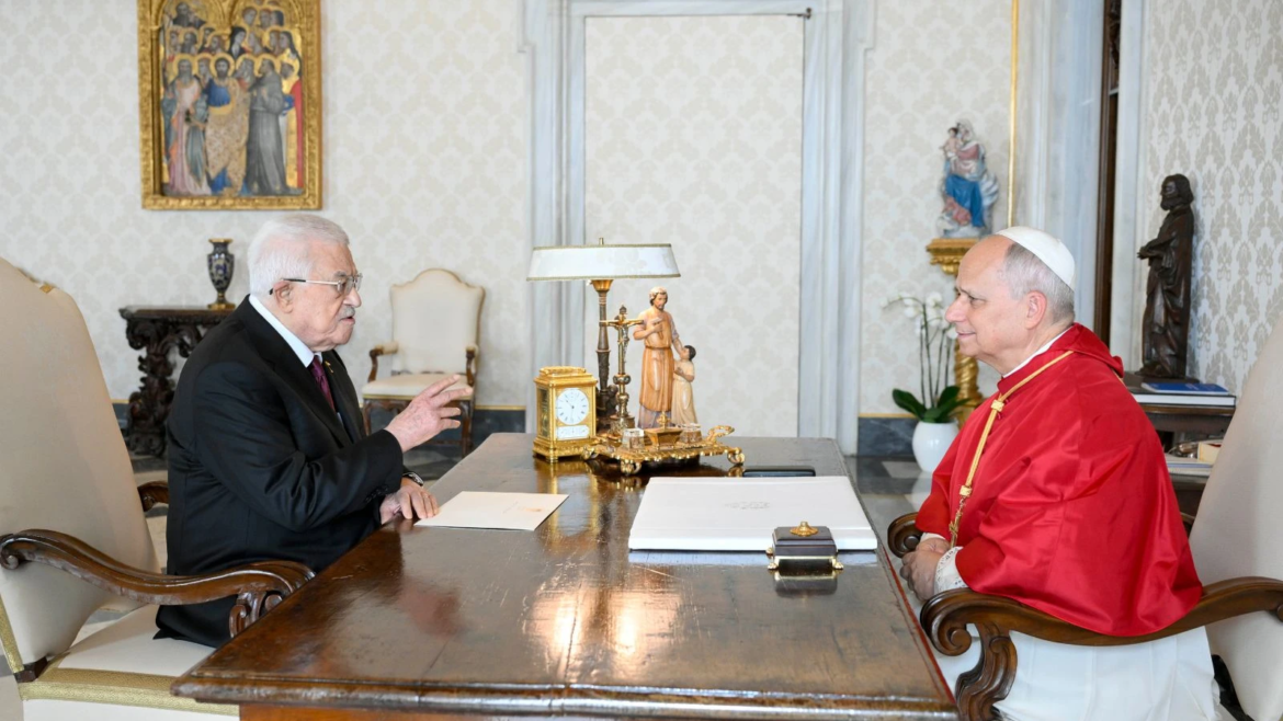 León XIV aborda con presidente palestino la solución de los dos Estados para el fin del conflicto en Tierra Santa