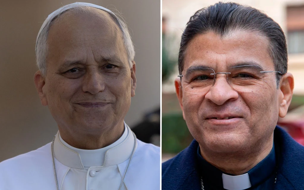 El Papa León XIV recibe al obispo Rolando Álvarez de Nicaragua