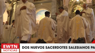 Ordenan 2 nuevos sacerdotes salesianos por los 150 años del envío misionero de Don Bosco a Sudamérica