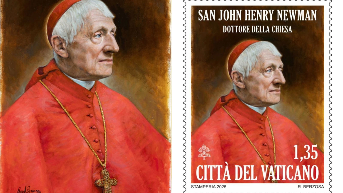 El Vaticano pone en circulación sello de San John Henry Newman, el nuevo Doctor de la Iglesia