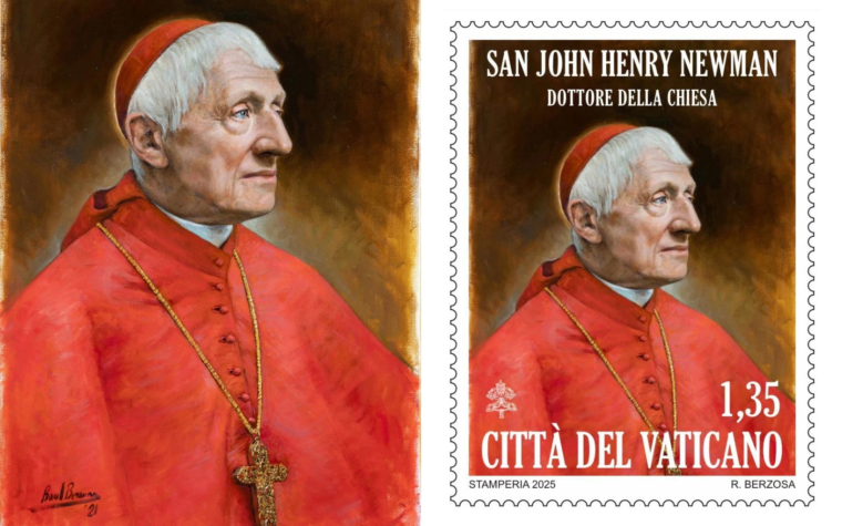 El Vaticano pone en circulación sello de San John Henry Newman, el nuevo Doctor de la Iglesia
