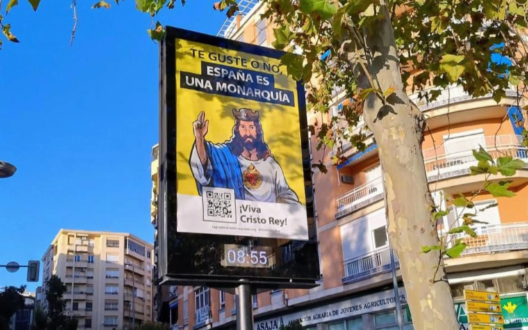 “Te guste o no, España es una monarquía. ¡Viva Cristo Rey!”:  Campaña promueve la devoción al Sagrado Corazón