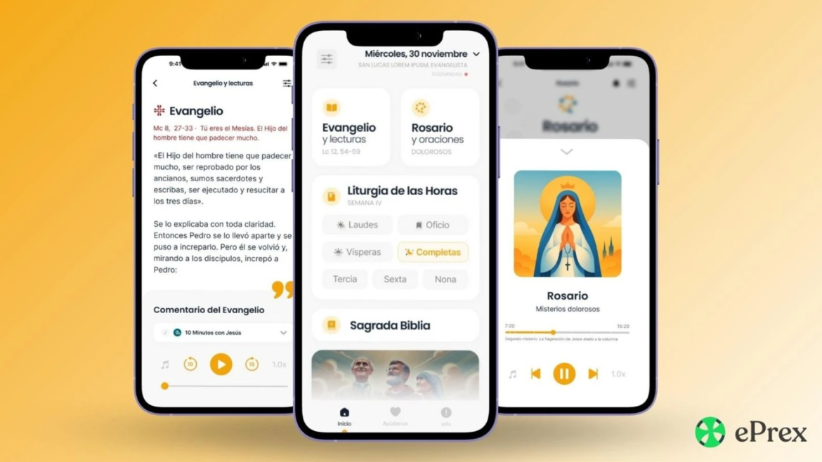 La app de oración ePrex cumple 10 años en español y alcanza los 5 millones de descargas 