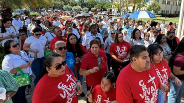 Católicos experimentaron la unidad de la comunidad hispana en peregrinaciones jubilares de Palm Beach
