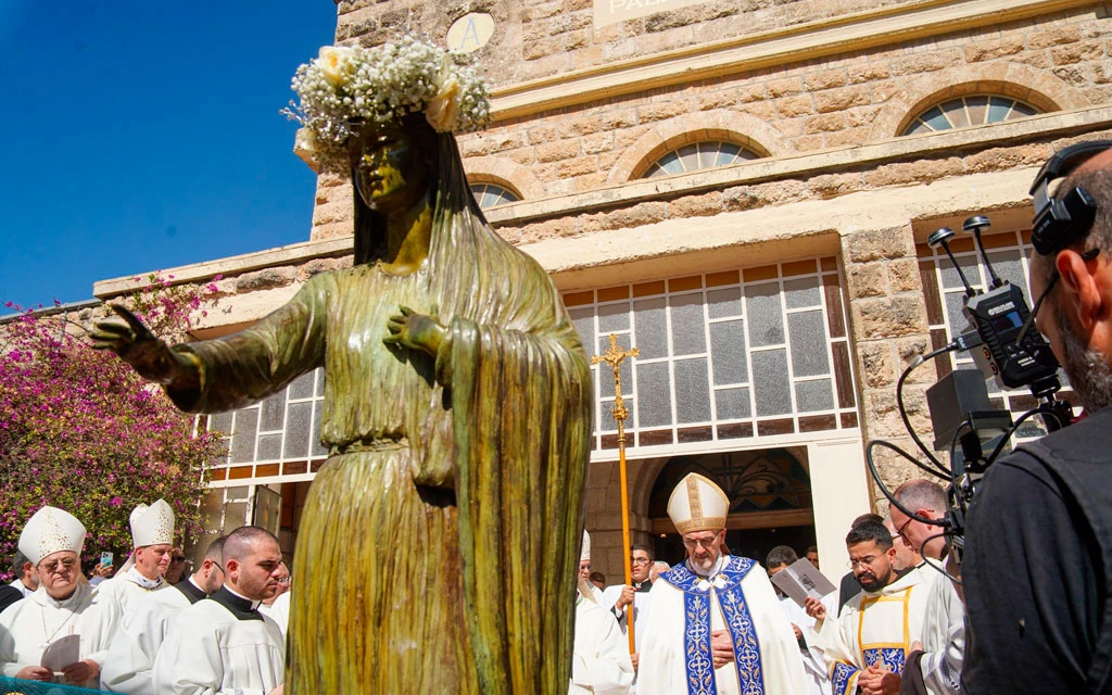 Cardenal Pizzaballa y católicos en Tierra Santa celebran fiesta de Nuestra Señora Reina de Palestina