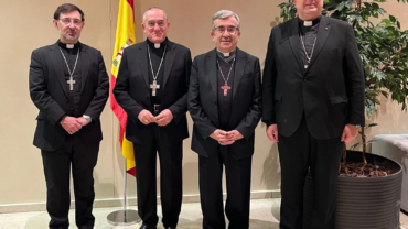 La cúpula de la CEE recibe a Mons. Piero Pioppo, nuevo Nuncio en España
