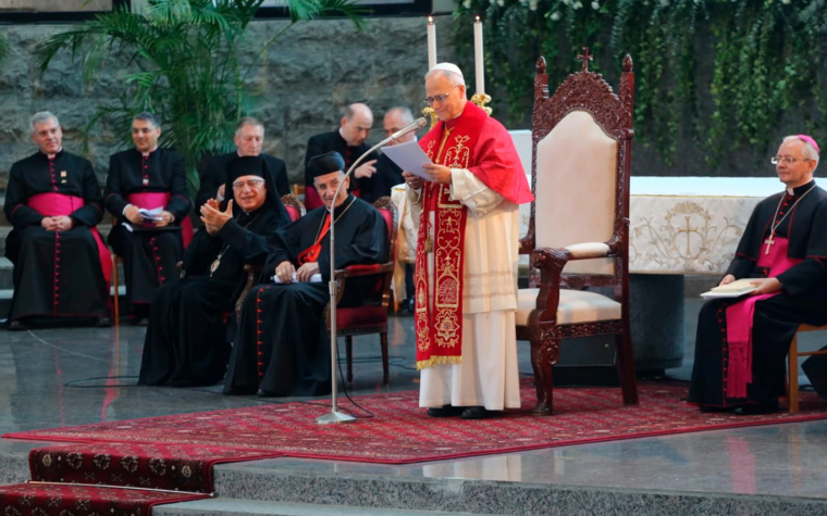 TEXTO COMPLETO: Discurso del Papa León XIV en su encuentro con los obispos y el clero del Líbano