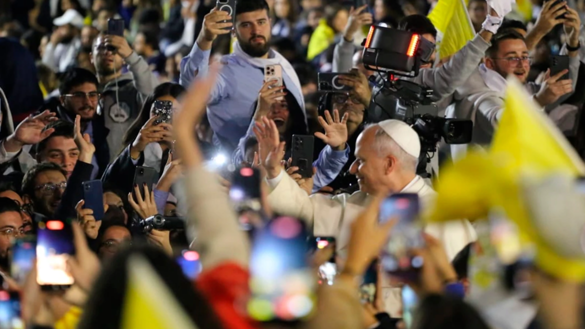 EN VIVO: El Papa León XIV se reunió con más de 15.000 jóvenes del Líbano