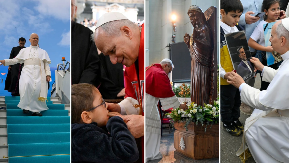 Las mejores fotos del viaje apostólico del Papa León XIV a Turquía y Líbano